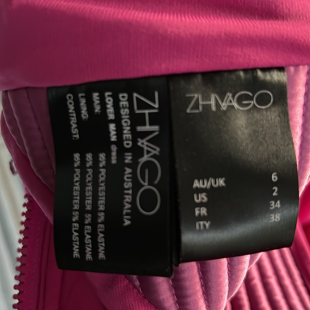 Zhivago Revolve Lover Man Dress in Berry NWT Size 2 - Picture 9 of 11